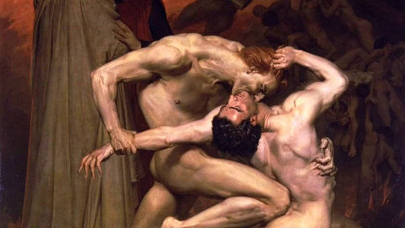 William Bugro Dante and Virgil in hell