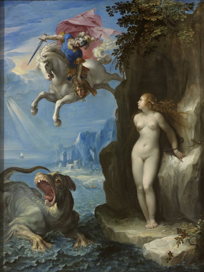 Perseus saves Andromeda Rubens