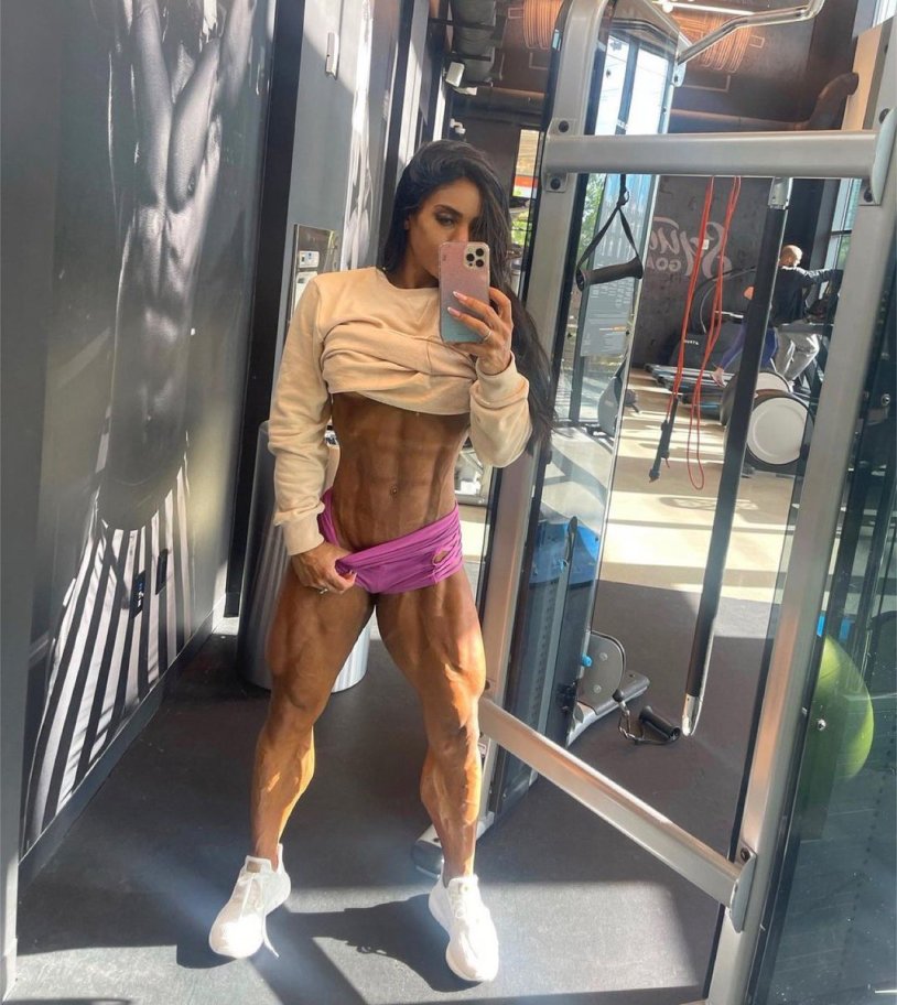 Bodybuilding girl