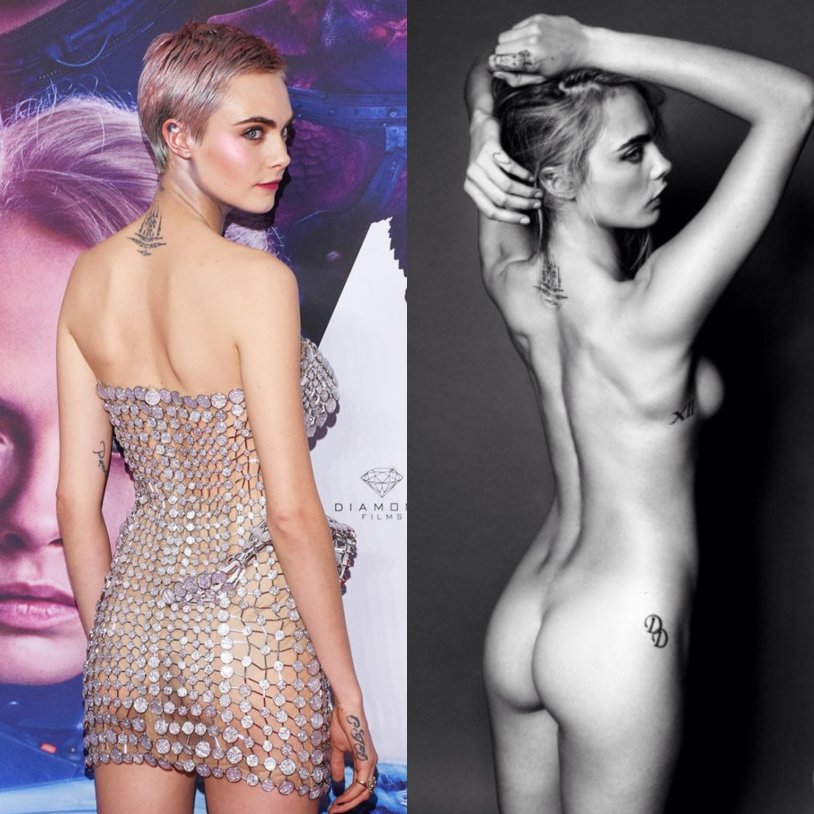 Cara Delevingne Naked Carnival Rowe