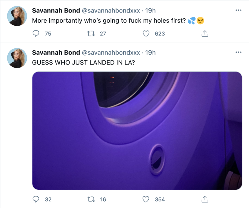 Savanna Bond Naked in heels