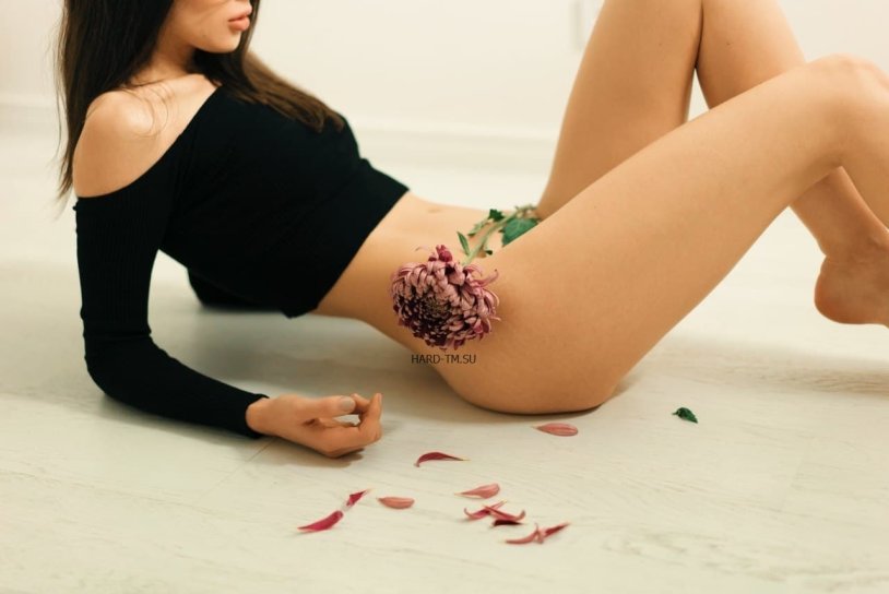 Naked brunette in stockings Private