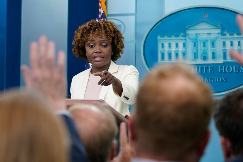 New Press Secretary of the White House Karin Jean-Pierre