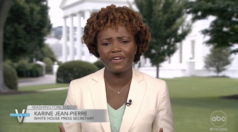 Jean Pierre Press Secretary of the White House