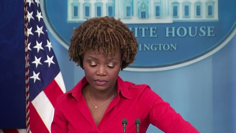 Press Secretary Karin Jean-Pierre