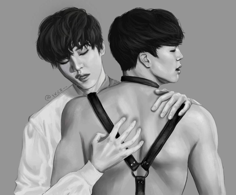 Jimin and Yungi Art 18
