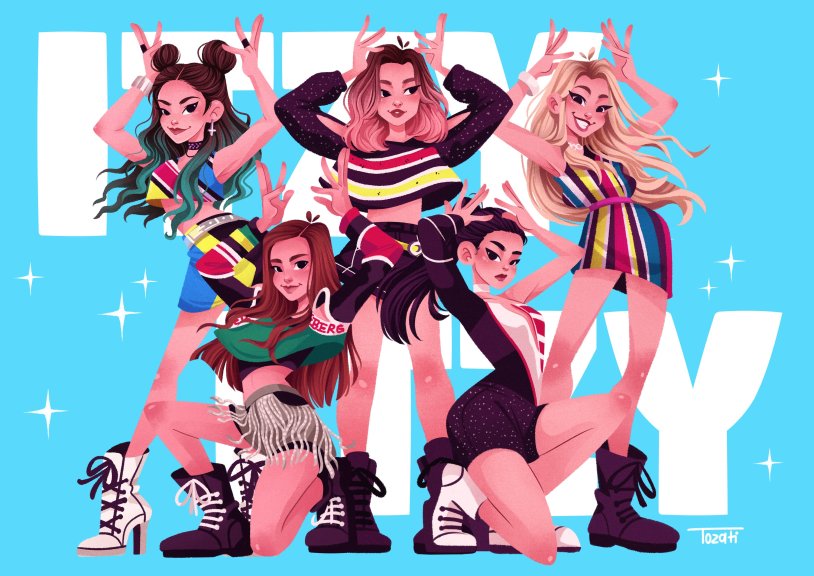 Art K-Pop Itzy