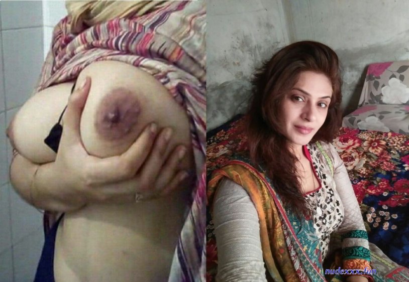 Indian Girl with and with the Clothes nude