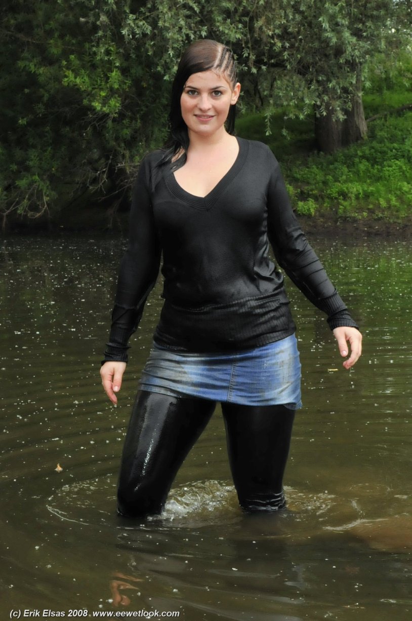 Wetlook in the river