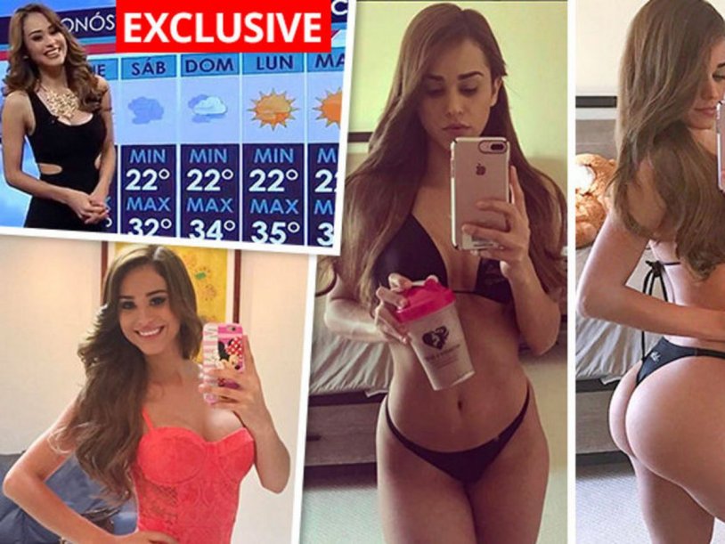 Mexican TV presenter Yanet Garcia Slov