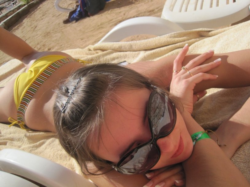 Yana kozlova in a swimsuit