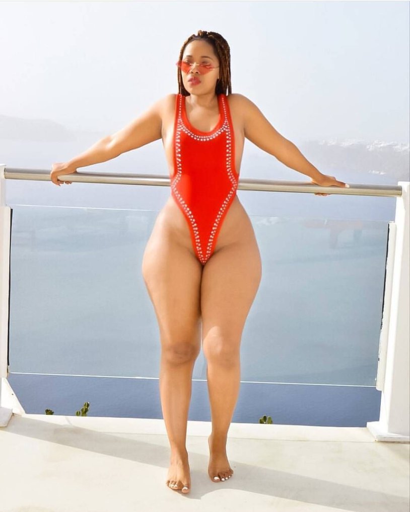 Rosee Divine in swimwear