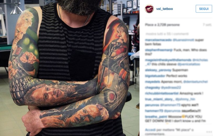Naked Valentina Val Tatboo
