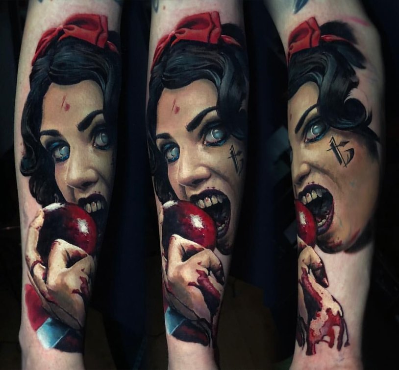Snow White tattoo