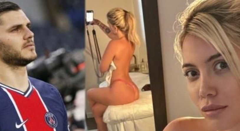 Wanda Nara and Mauro Icardi