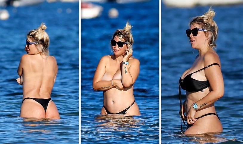 Wanda Nara Topless
