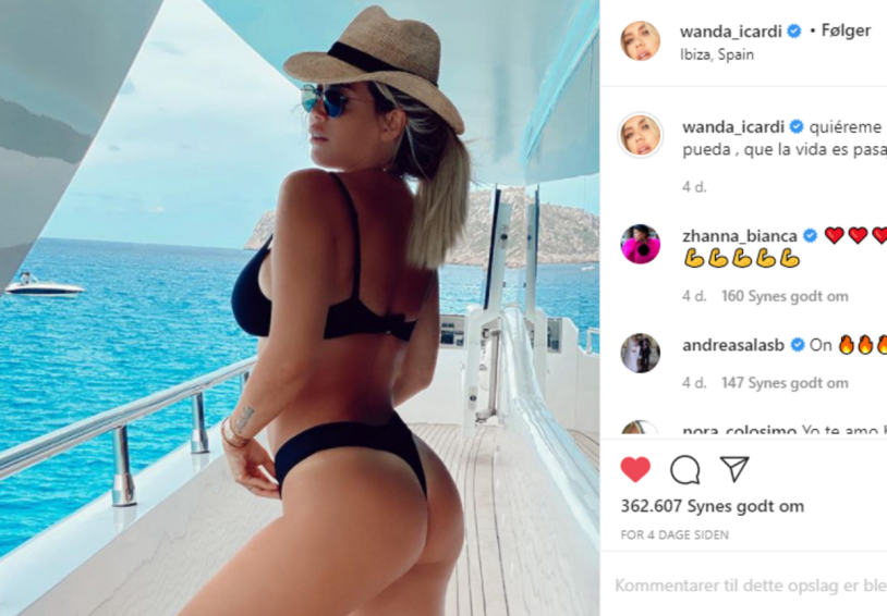 Wanda nara bikinili