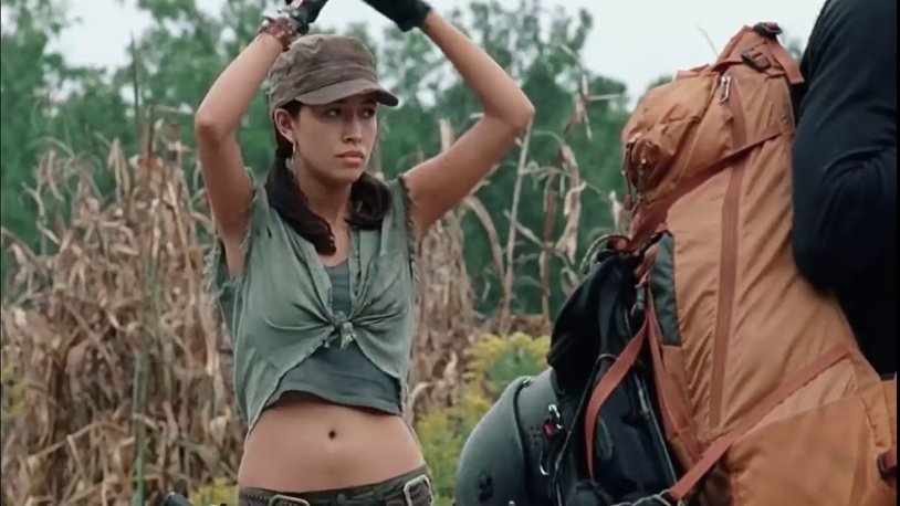 Walking dead Abraham and Rosit