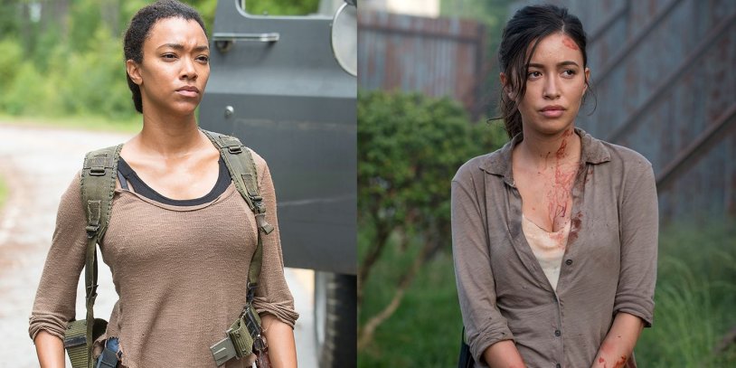 Christian Serratos Walking Dead and Sasha
