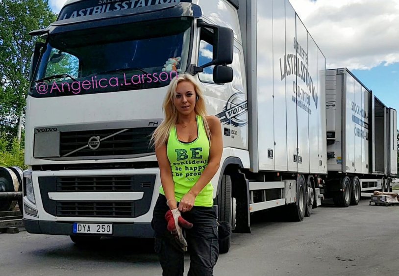 Truckwoman Anastasia