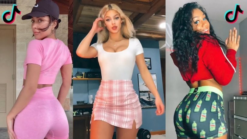 Small Waist Pretty Face with A Big Bank Tik Tok