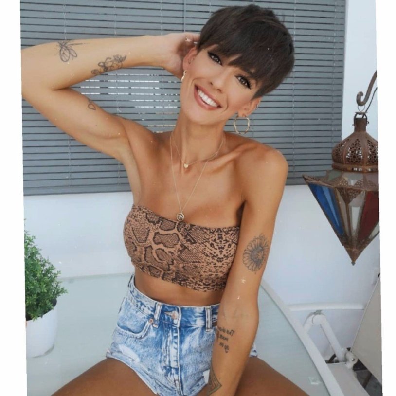 Joslyn James short haircut