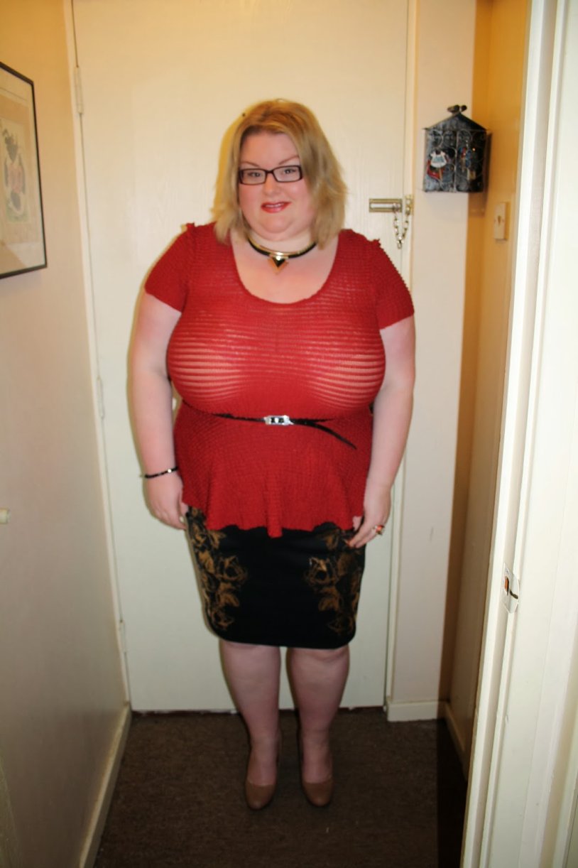 Rustic bbw in panties