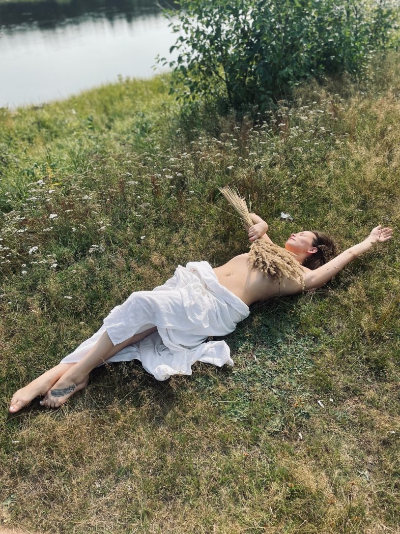 Photo shoot in the summer