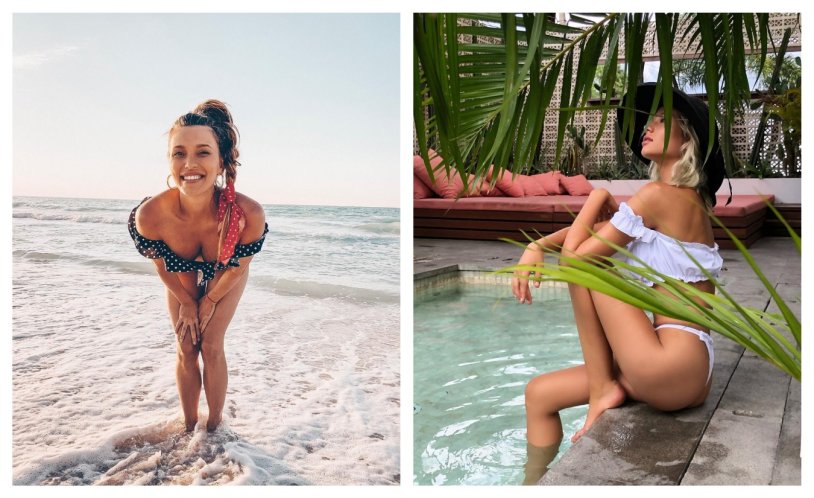 Regina Todorenko in a swimsuit