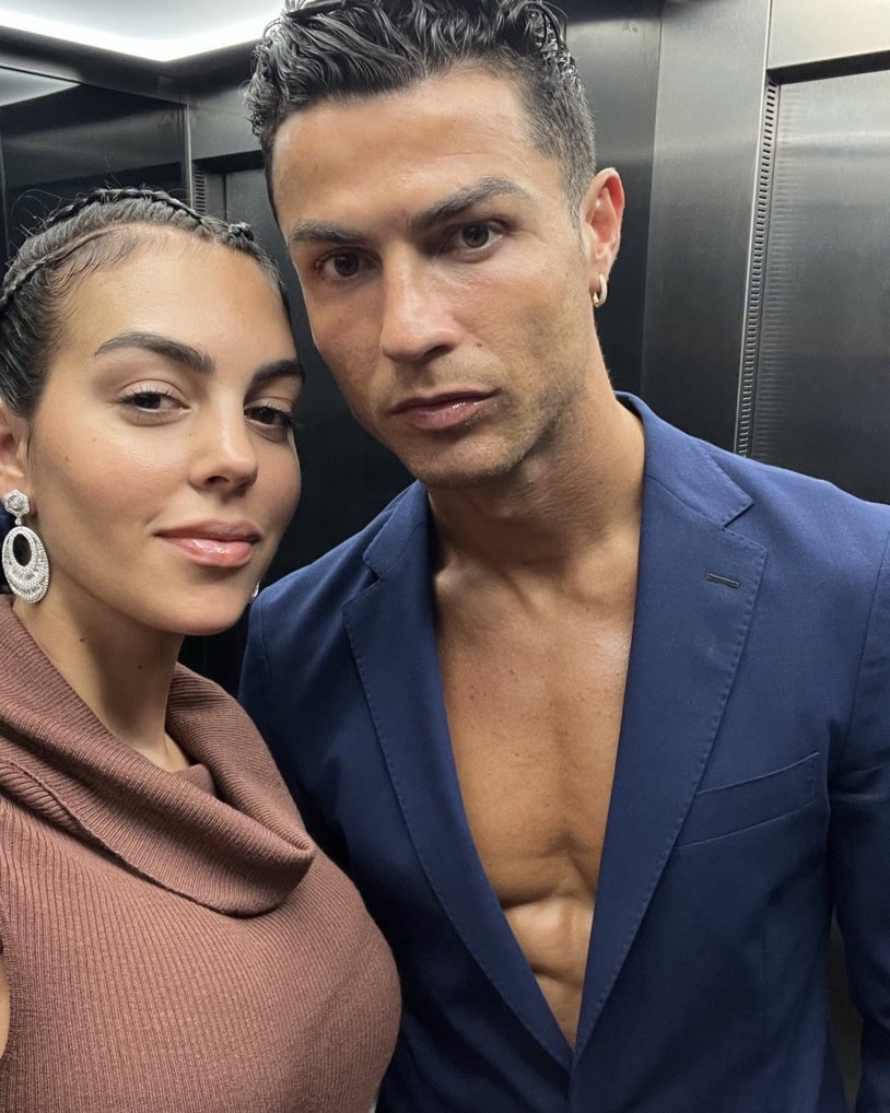 Ronaldo and Georgina