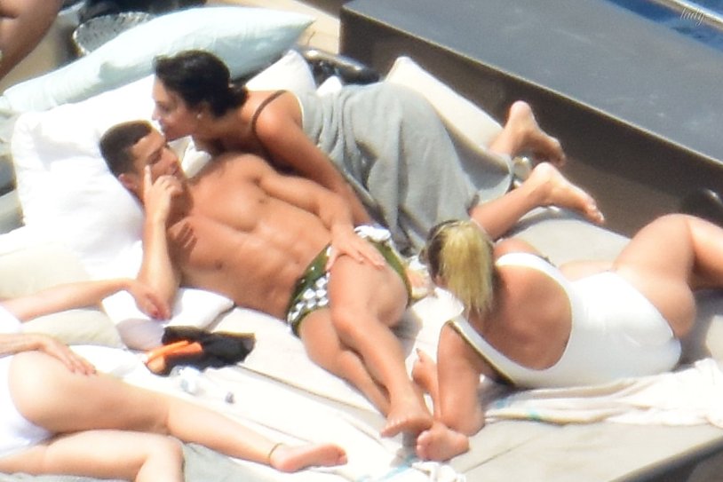 Christiano Ronaldo and Giorgino Rodriguez