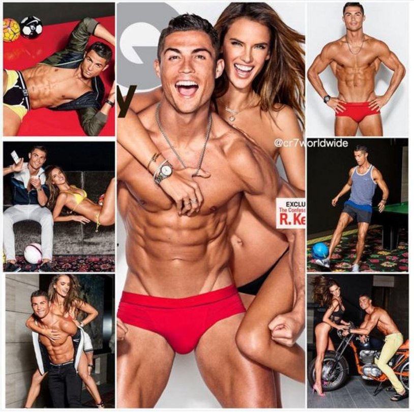 Alessandra Ambrosio and Ronaldo