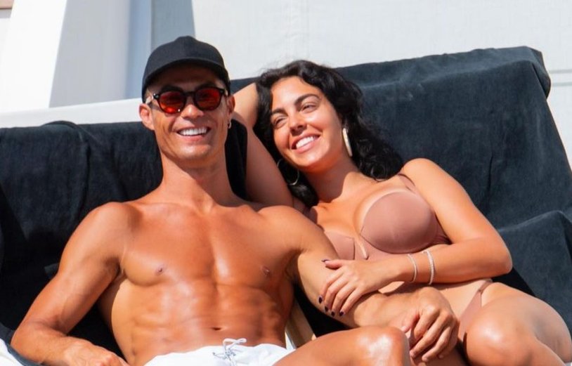 Georgina Rodriguez and Cristiano Ronaldo