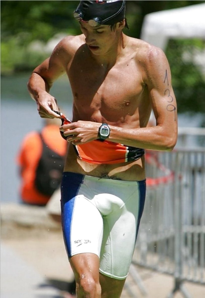 Athletes with protruding members