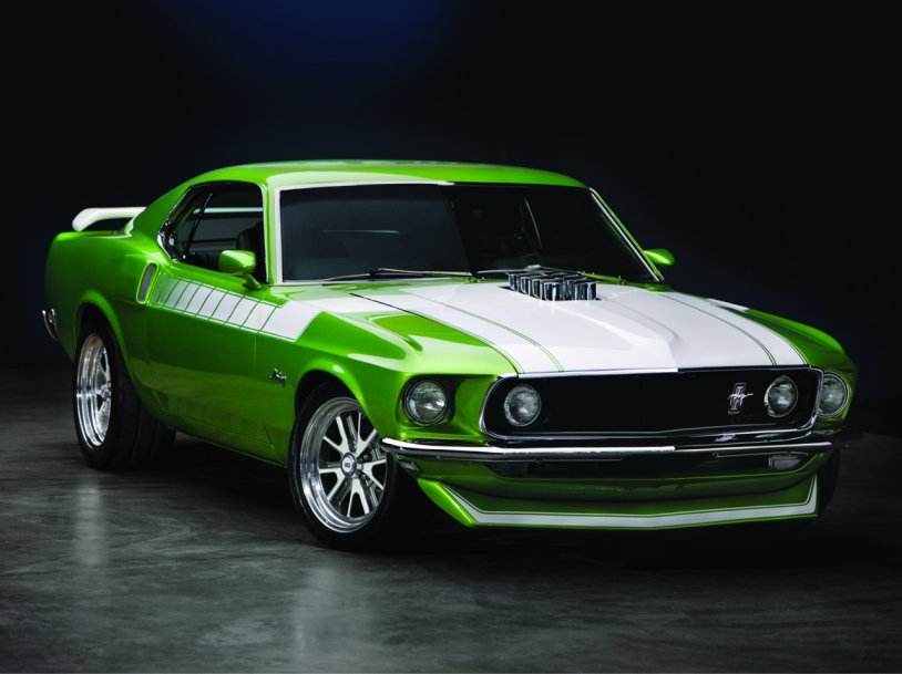 Ford Mustang 1969 Green
