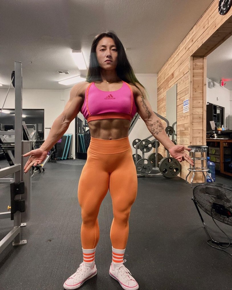 Female muscles