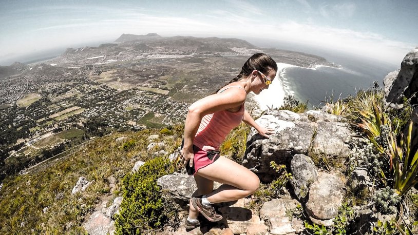 Girls Toples in the mountains