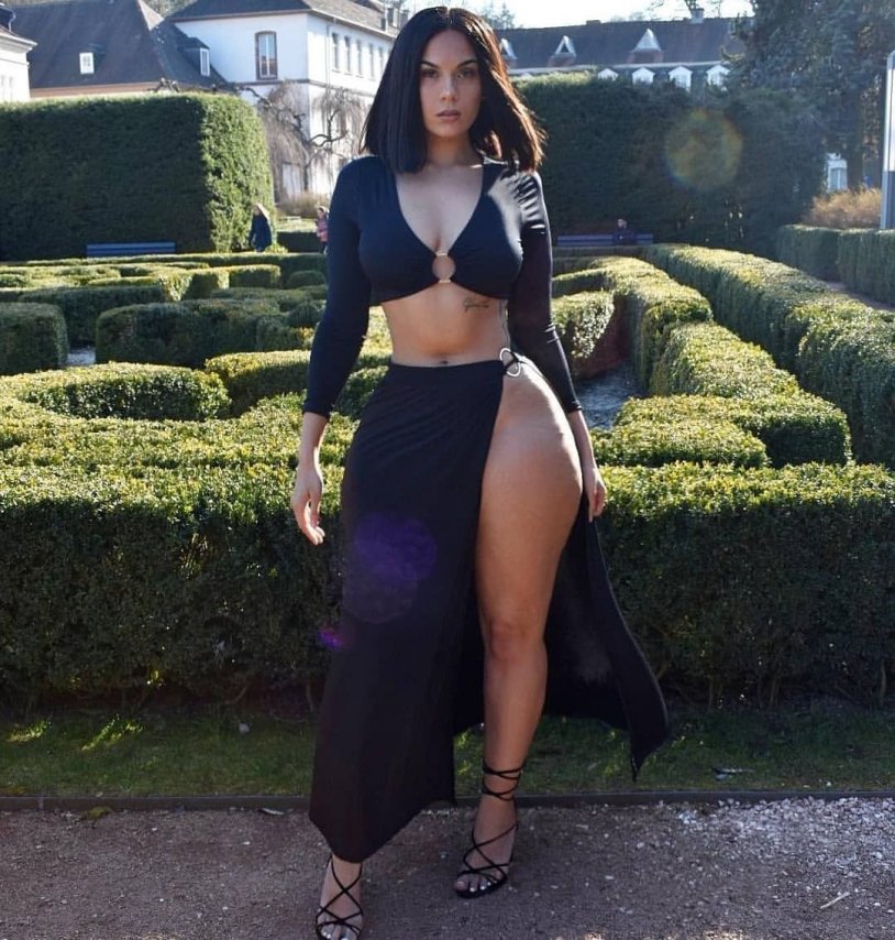 Amirah dyme 2020 in a dress