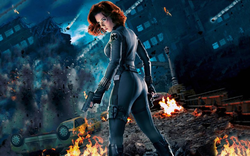 Scarlett Johansson Black Widow Sexy