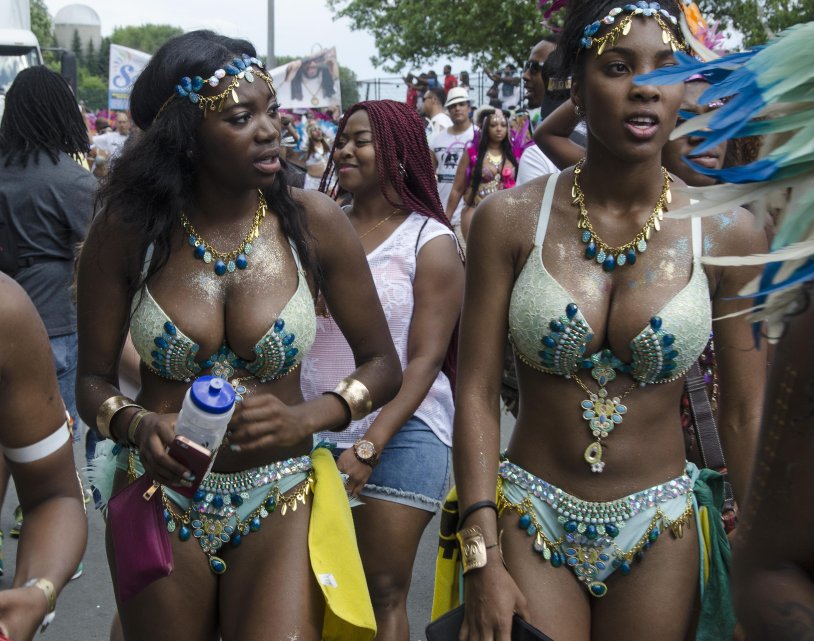 Big boobs on the carnival