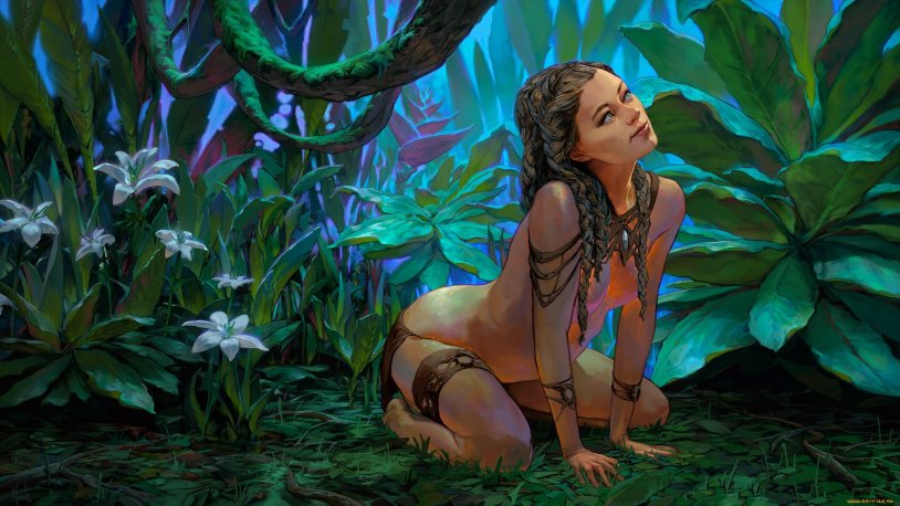 Girl from the jungle