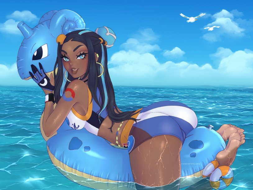 Nessa Pokemon Breasts