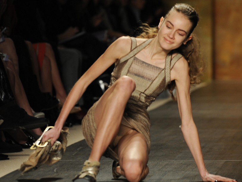 Monica Yagachak fall