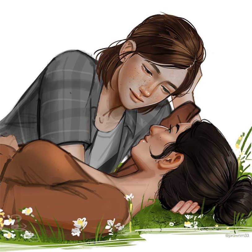 The Last of Us 2 Ellie and Dina Love