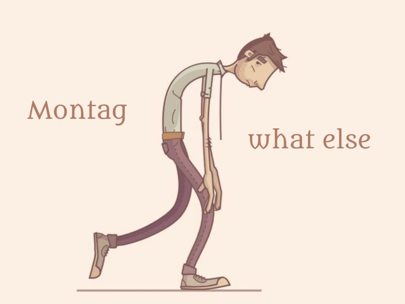 The gait of a tired person