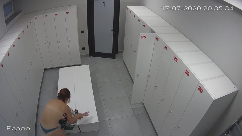 Hidden camera in locker rooms