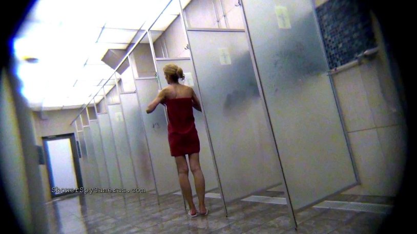 Hidden camera in the locker room