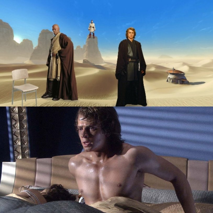 Anakin Skywalker and Oban van Kenobi