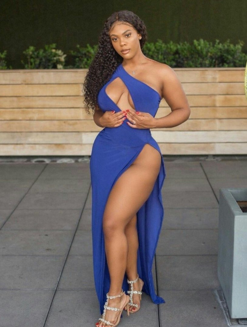 Selfie of a black woman