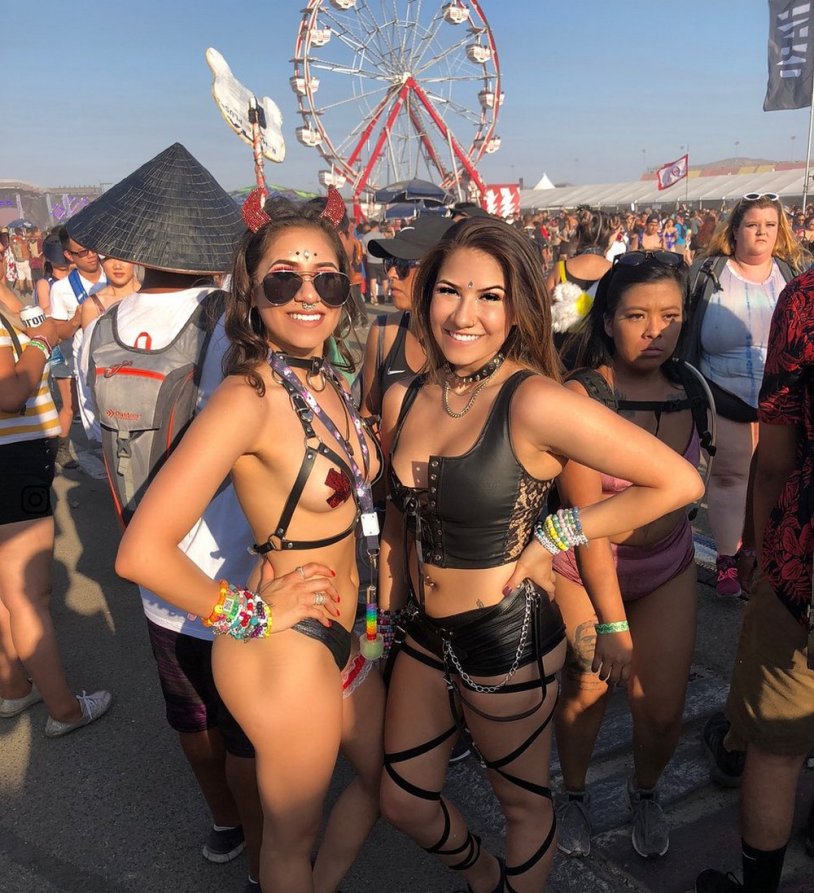 Debauchery at music festivals